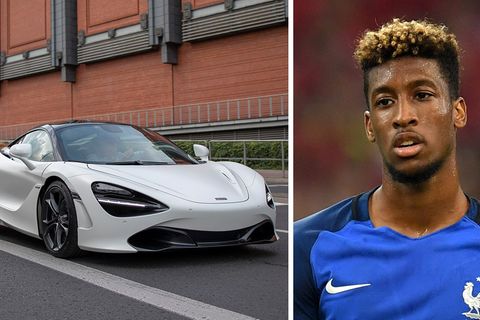 McLaren 720s, Kingsley Coman vom FC Bayern