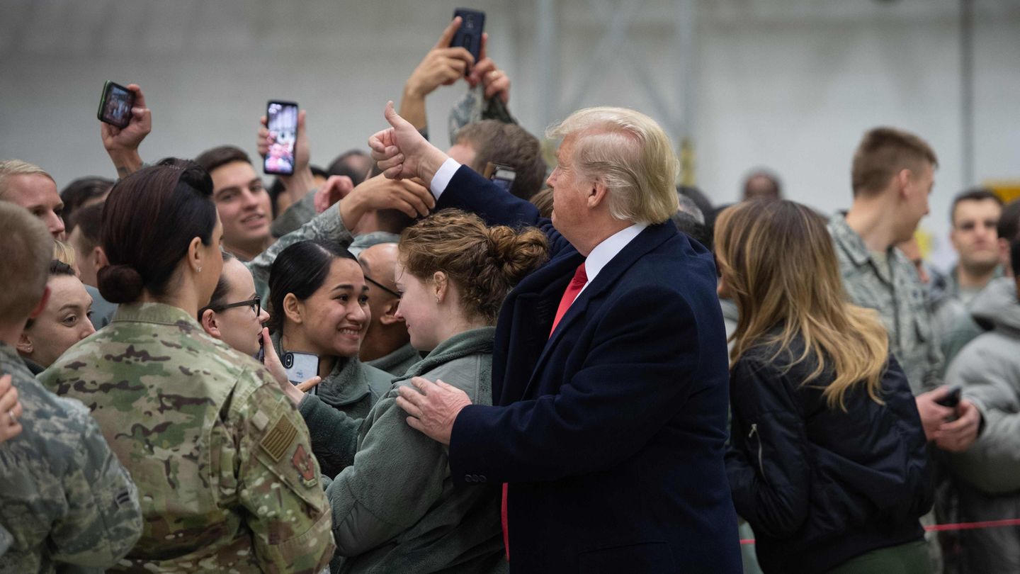 Donald Trump im Irak