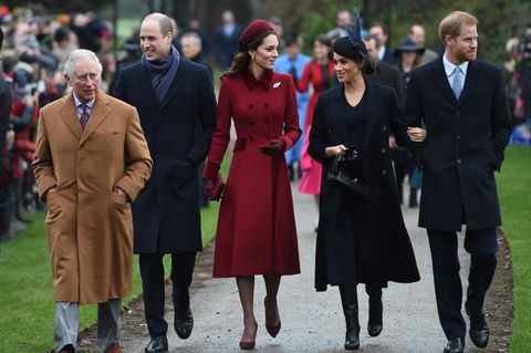 Die Royals feiern Weihnachten
