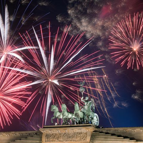 Silvesterparty am Brandenburger Tor