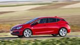 Der Opel Astra Fünftürer ist 4,37 Meter lang
