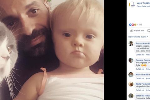 Von 20 Familien abgelehnt: Single-Mann adoptiert Mädchen mit Down-Syndrom: "Ich bin stolz, Albas Papa zu sein"