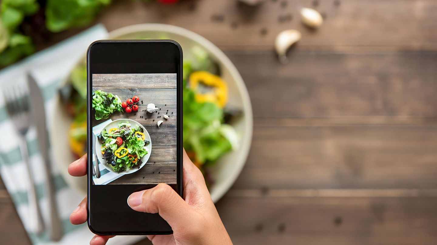 Handy Essen Foto