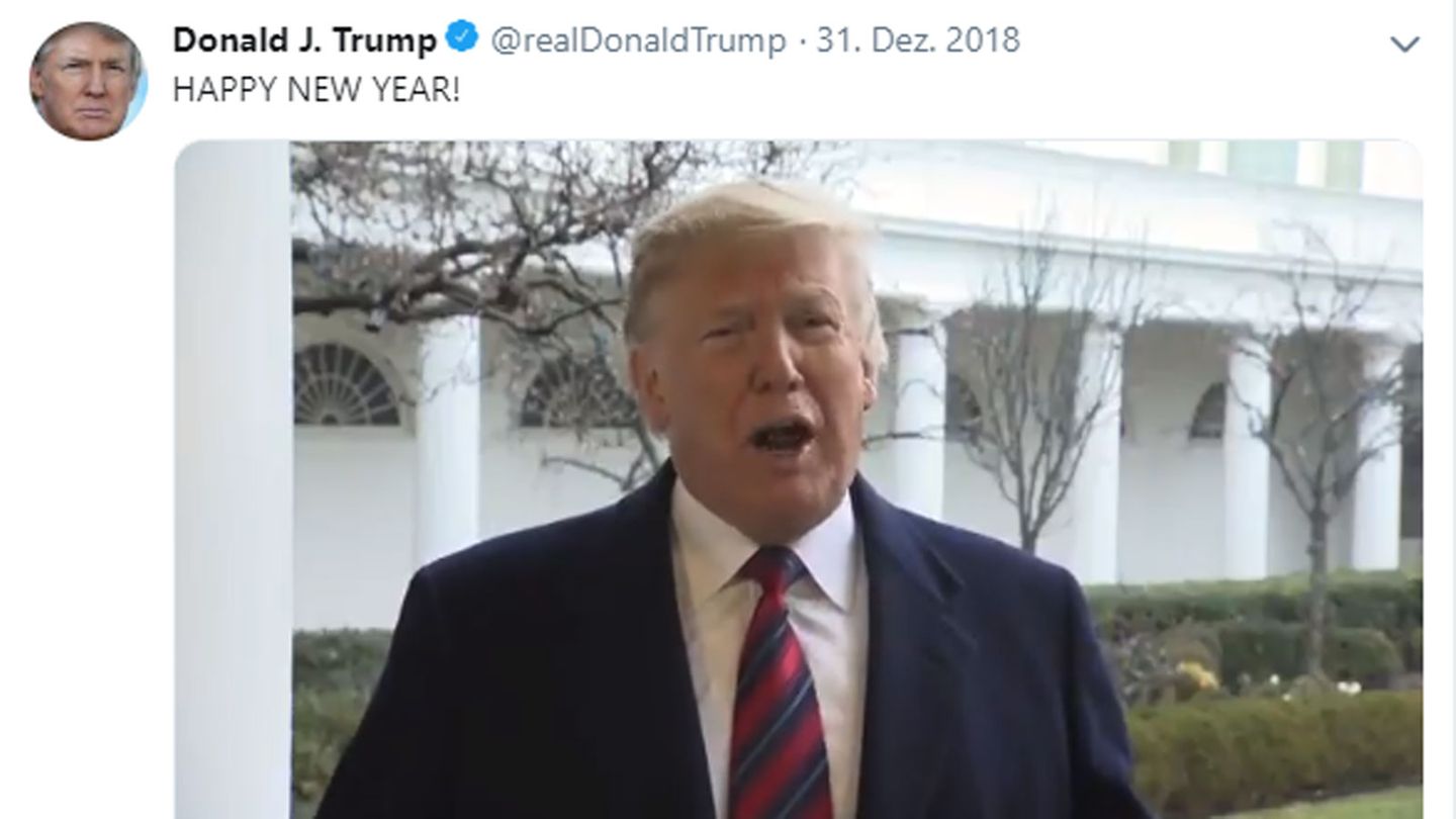 Twittern statt Party: "Ihr feiert, ich arbeite." Warum Donald Trump Silvester allein im Weißen Haus verbrachte