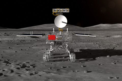 China: Computerrendering der Mondsonde "Chang'e 4"