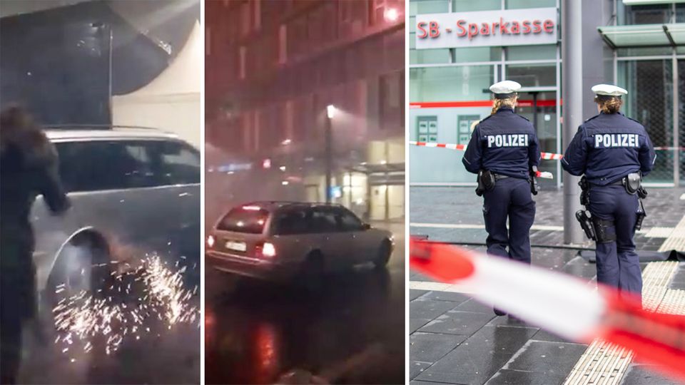 Augenzeugenvideos zeigen die Amokfahrt in Bottrop Augenzeugenvideos zeigen die Amokfahrt in Bottrop