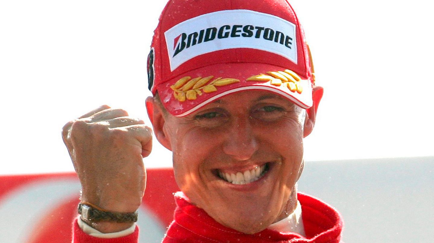 Michael Schumacher Siegerfaust