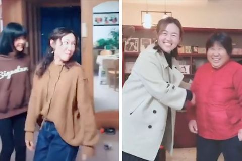 Tochter, Mutter, Oma und Uroma: Vier Generationen in einem Video – warum diese Challenge in China viral geht