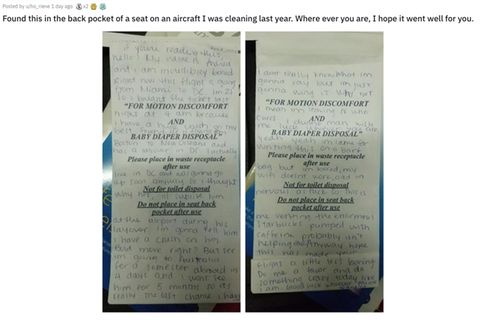 Liebesbrief von einer Frau, der auf Reddit veröffentlicht wurde