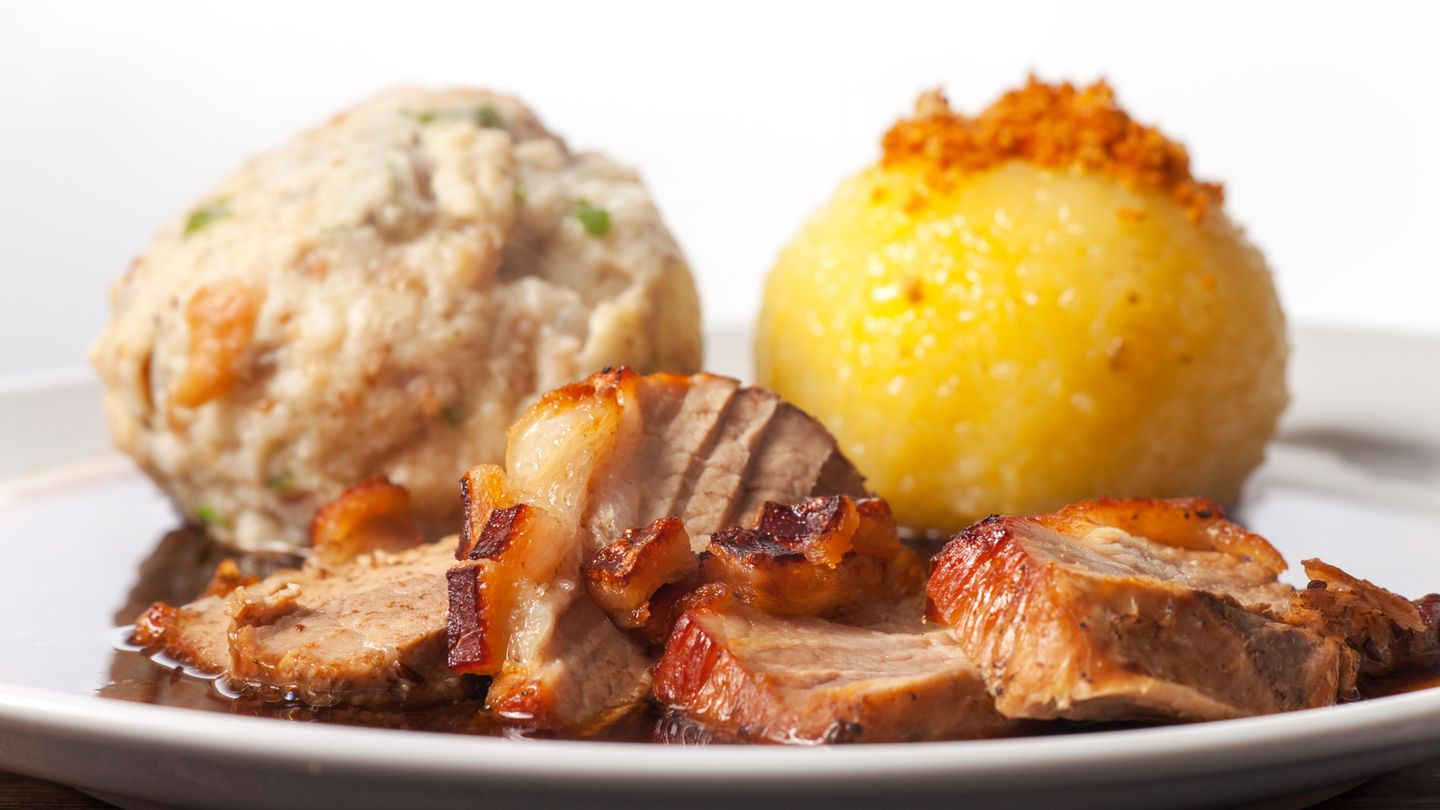 Schweinebraten mit Knödel