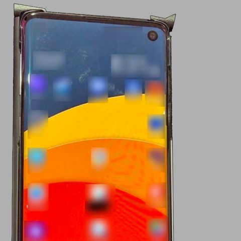 Zeigt dieses Bild das echte Galaxy S10?
