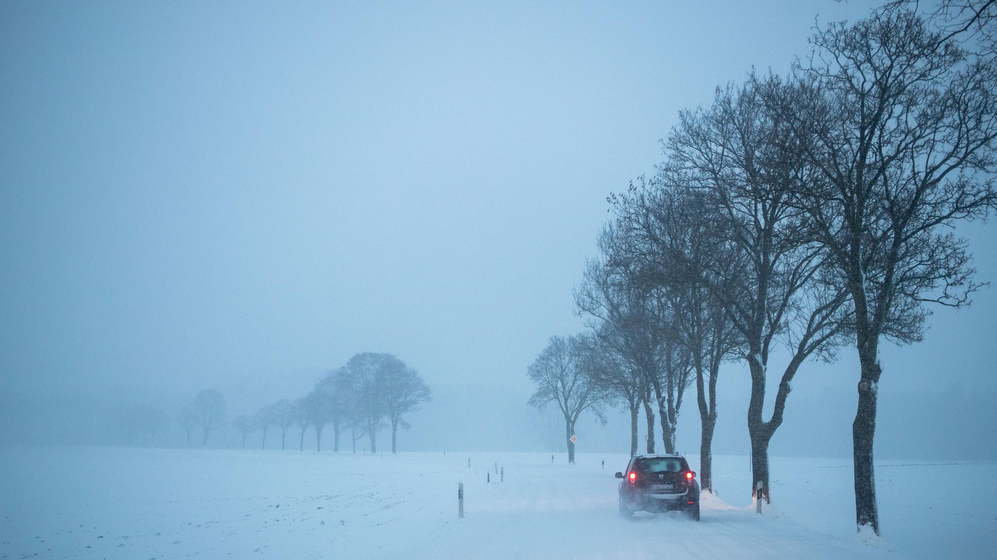 Schnee in Bayern: die aktuelle Wetterlage im Live-Tracker