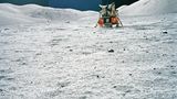 Das Landemodul von Apollo 17 ist das letzte einer Serie, die auf dem Erdtrabanten im Dezember 1972 aufsetzte
