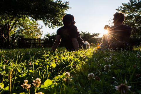 Eine Mittagspause an der Sonne ist gut für die Vitamin-D-Produktion