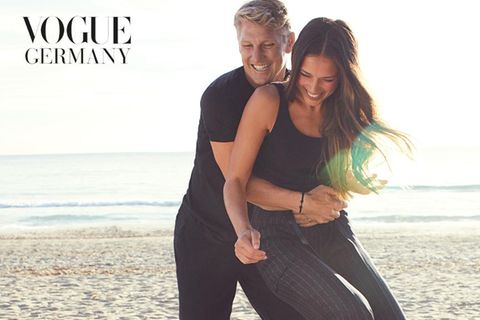 Bastian Schweinsteiger und Ana Ivanovic