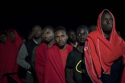 Flüchtlinge in Spanien