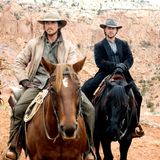 An der Seite von Russell Crowe (r.) spielte Christian Bale 2007 im Western "Todeszug nach Yuma". Eine Rolle, für die er reiten und schießen musste, aber ohne große körperlichen Veränderungen auskam.