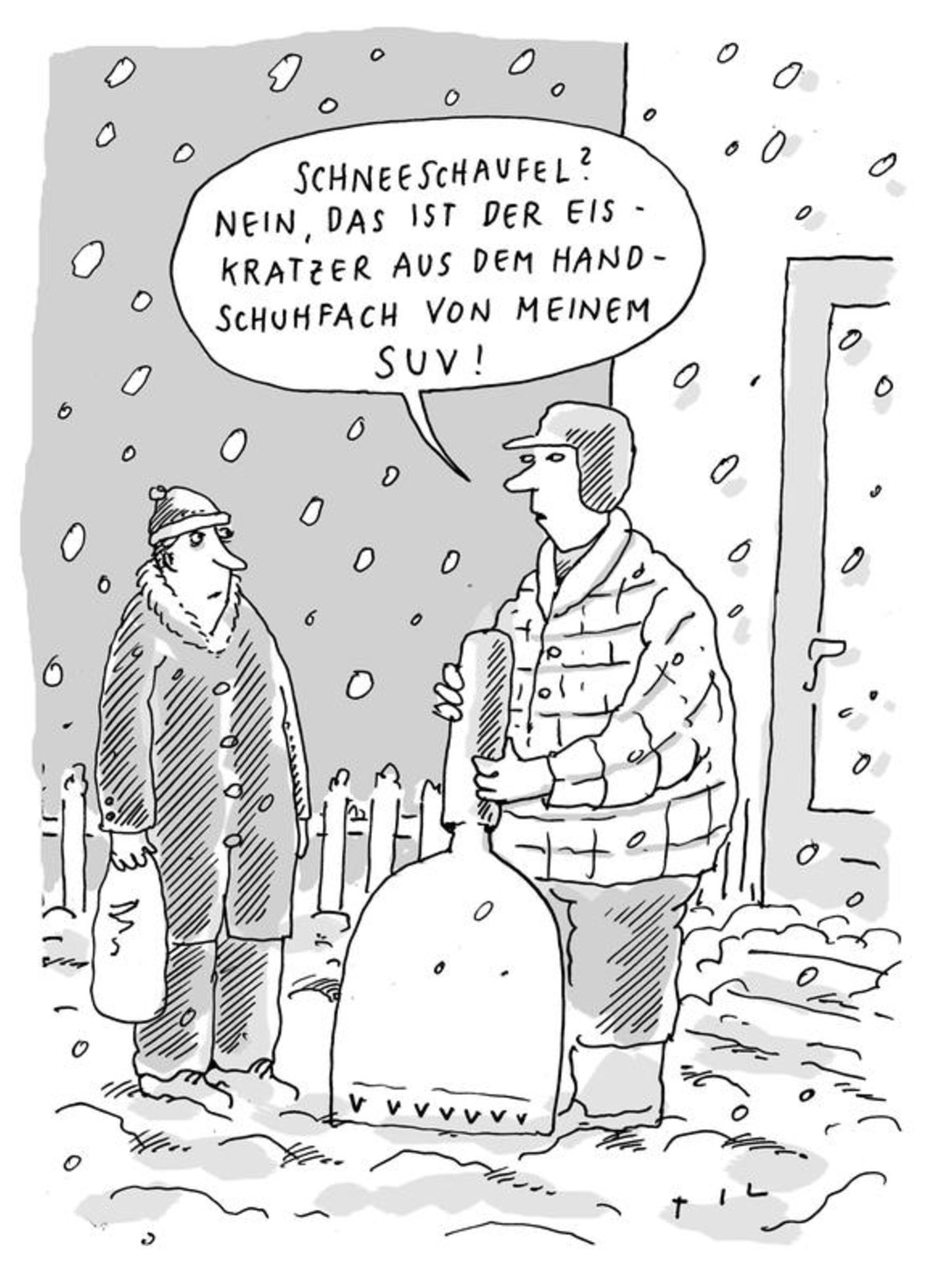 Cartoons: So lustig kann der Winter sein