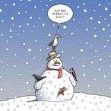 Cartoons: So lustig kann der Winter sein