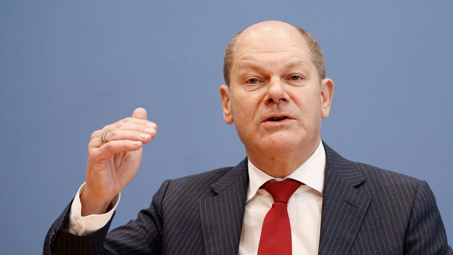 Vizekanzler, Finanzminister und stellvertretender SPD-Vorsitzender Olaf Scholz