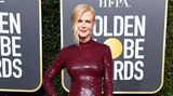 Wie eine zweite Haut schmiegte sich das rote Paillettenkleid von Michael Kors an den schmalen Körper von Nicole Kidman