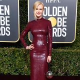 Wie eine zweite Haut schmiegte sich das rote Paillettenkleid von Michael Kors an den schmalen Körper von Nicole Kidman
