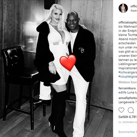 Sophia Vegas zeigt sich auf Instagram eng umschlungen mit ihrem Freund Daniel Charlier 