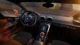 Das neue Cockpit des Lamborghini Huracán Evo