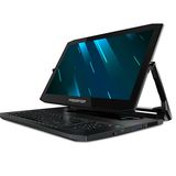 Technik-Messe: Und noch ein Gaming-Mutant Auch Acer setzt mit dem Predator Triton 900 auf Gaming-Power im ungewöhnlichen Gehäuse. Der Laptop mit dem Schwenkarm lässt sich dank des flexibel beweglichen 17,3-Zoll-Displays auch als Tablet benutzen. Auch hier kommt eine GForce 2080 zum Einsatz, die Zocker müssen sich aber mit einem i7-Prozessor begnügen. Preis und Erscheinungsdatum sind noch geheim.