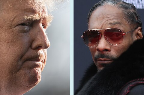 Donald Trump und Snoop Dogg