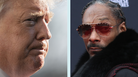 Donald Trump und Snoop Dogg