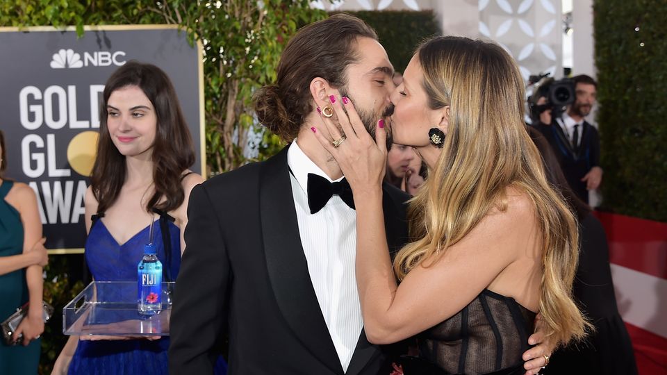 Heidi Klum und ihr Verlobter Tom Kaulitz bei den Golden Globes