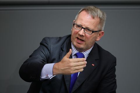 Der Hamburger Bundestagsabgeordnete Johannes Kahrs