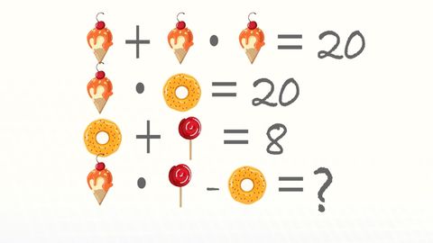 Jedes Symbol seht für eine Zahl - könnt ihr dieses Rätsel lösen?