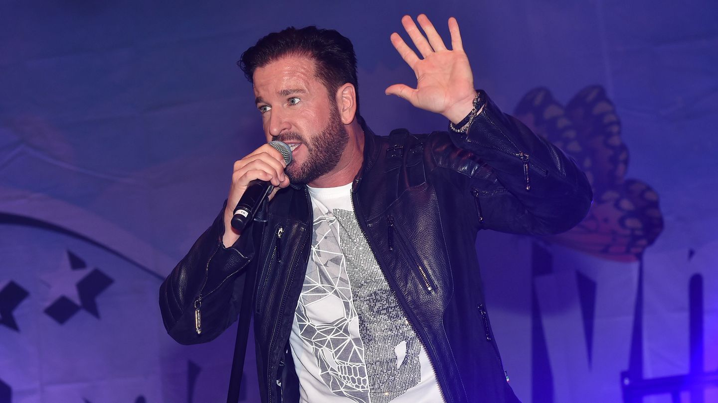 Michael Wendler bei einem Auftritt in Berlin