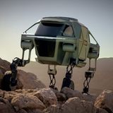 Im schweren Terrain fahren die Motoren die Motoren die Beine aus und das Vehikel stakst wie ein Insekt auf vier Beinen voran. Möglich wird das durch eine ausgefeilte Steuerung, die verhindert, dass das Fahrzeug stürzt.