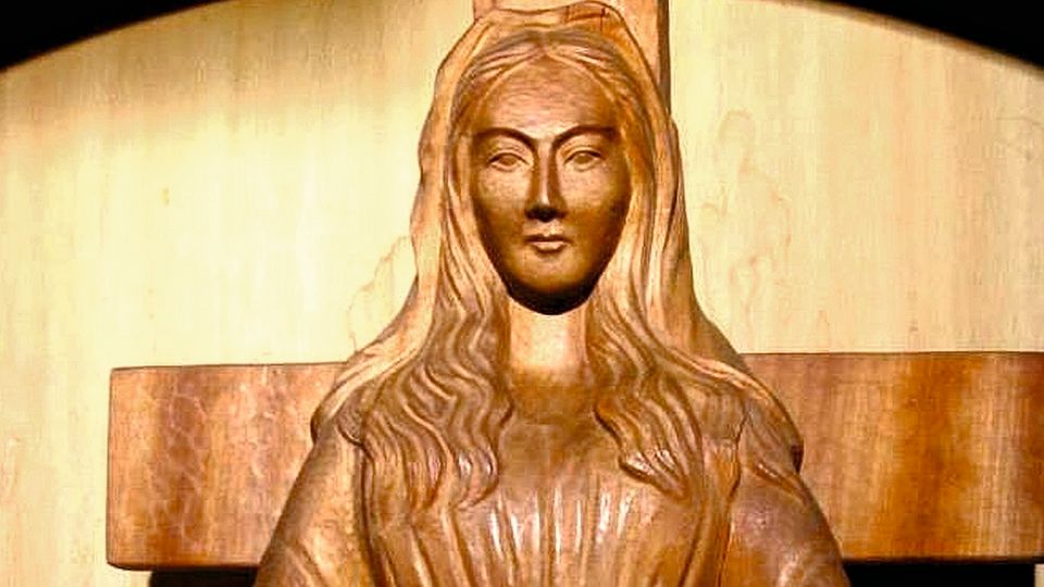 Die Statue der Heiligen Maria von Akita in Japan soll mehrfach Tränen vergossen haben