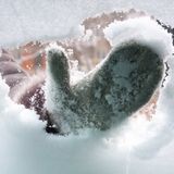 Freie Sicht vor dem Start  Vor dem Start müssen die Scheiben von Eis und Schnee befreit werden. Nur ein Guckloch freizukratzen ist gefährlich und verboten. Frontscheibe, vordere Seitenscheiben und Rückspiegel müssen von Schnee und Eisbefreit werden. Schnee wird am besten mit einer Bürste entfernt. Wer auf das ewige Eiskratzen keine Lust hat, kann zu einem Enteiser, wie er auch für Flugzeuge benutzt wird, greifen. Kleine Spraydosen sind sinnlos, man sollte in Litern rechnen. Vorteil: Mit dem Enteiser lassen sich auch dicke Eispanzer schnell auflösen.  Bei starker Kälte dürfen Mitfahrer nicht vor dem Start im Auto Platz nehmen. Ihr Atem wird sofort an den Scheiben kondensieren und anfrieren. Das Laufenlassen des Motors ist in Deutschland verboten, wenn es "unnötig" ist. Der Motor selbst benötigt den Vorlauf vor dem Start keine Leerlaufphase, das Aufheizen des Wagens wird allerdings beschleunigt.