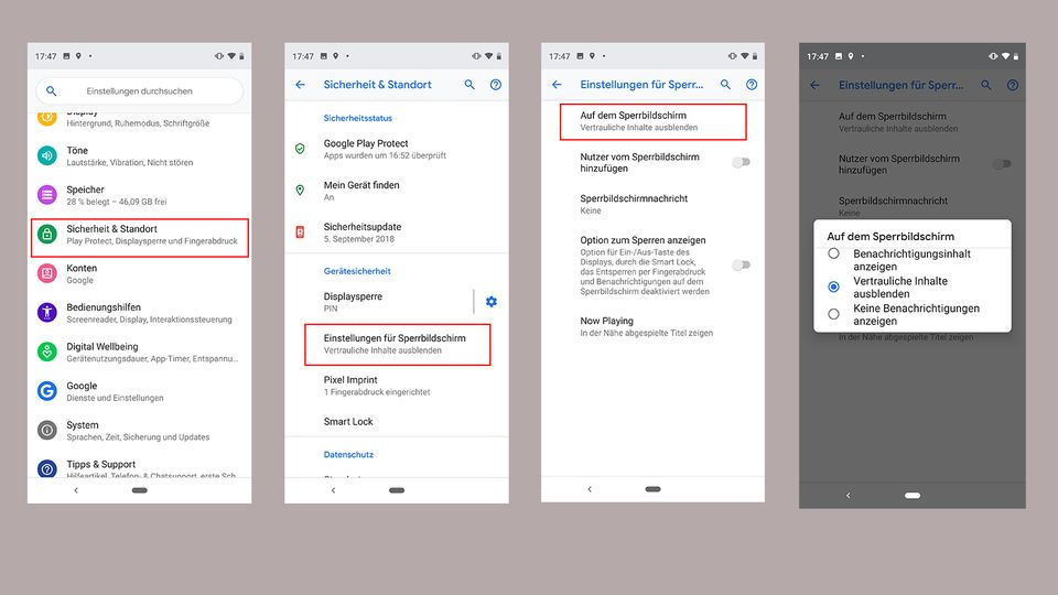 Sicherheit: Android-Smartphones: So löschen Sie Ihre Datensammlung bei Google Sicherheit: Android-Smartphones: So löschen Sie Ihre Datensammlung bei Google
