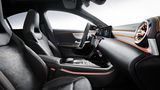 Der Innenraum des Mercedes CLA 250 2019