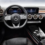 Das Cockpit des Mercedes CLA 250 2019