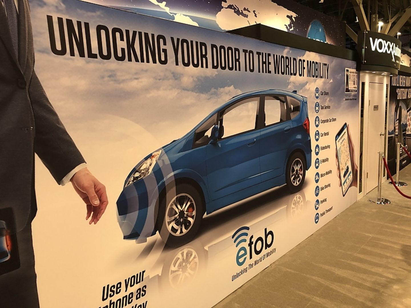 CES 2019 - Türöffnung ohne Schlüssel