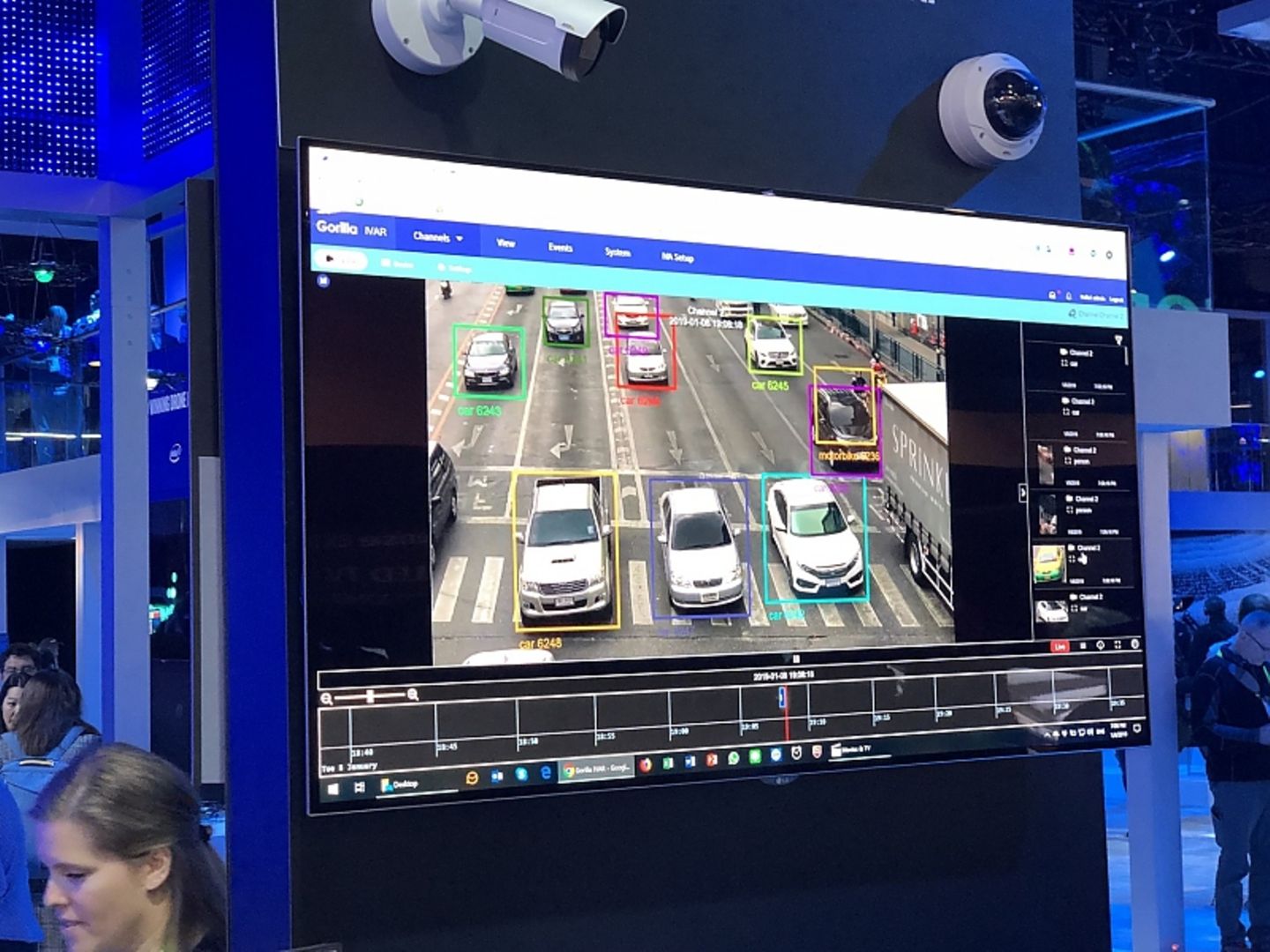 CES 2019 - Verkehrsgeschehen