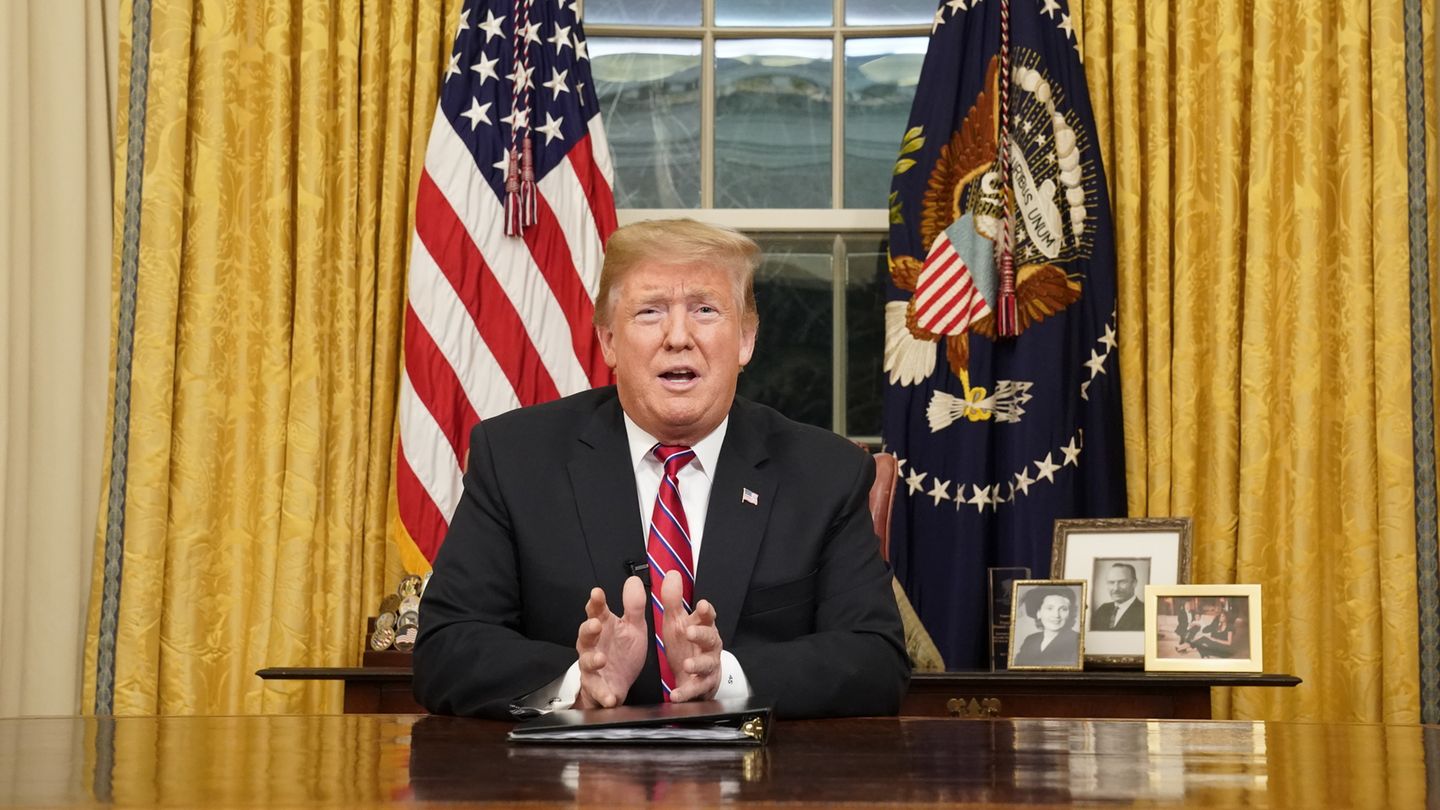 Trump bei Rede an die Nation