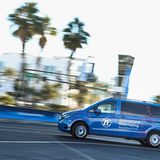 Das Lenkgeräusch ist deutlich zu hören