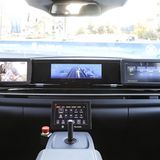 Die Fahrt genau überwacht