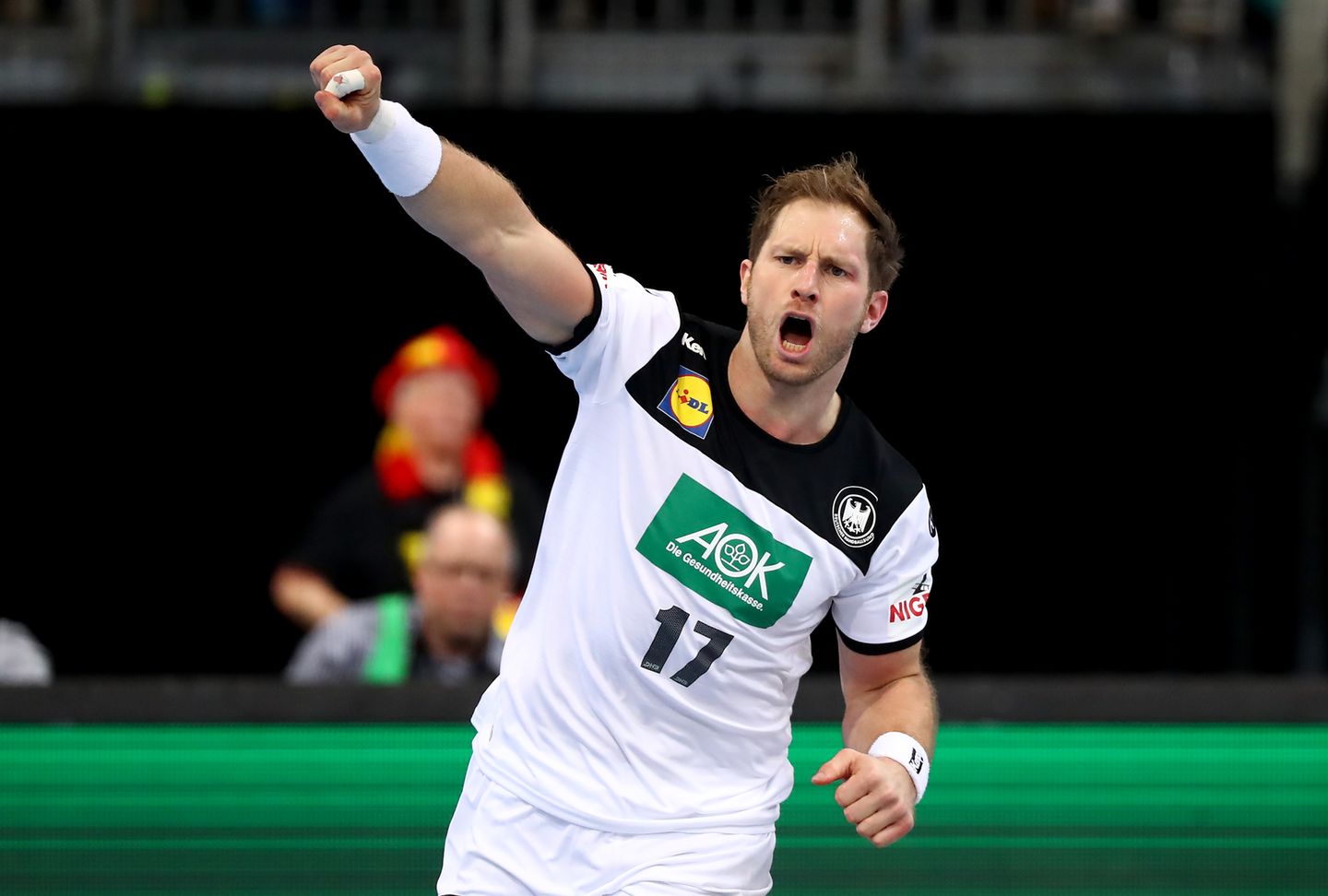 Steffen Weinhold, Rückraum rechts  THW Kiel, 32 Jahre alt, 114 Länderspiele