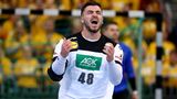 Jannik Kohlbacher, Kreisläufer  Rhein-Neckar-Löwen, 23 Jahre alt, 50 Länderspiele