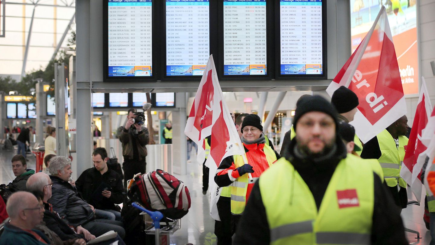 Drohende Flugausfälle: Warnstreiks an drei großen Airports - Zehntausende Reisende betroffen