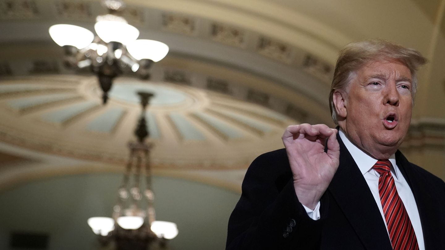 Donald Trump wird nicht müde, wegen einer angeblichen Sicherheitskrise, die Mauer zu Mexiko zu fordern